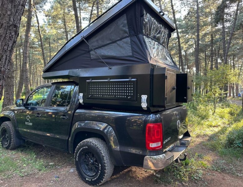 Transformer un pick-up en logement mobile avec une cellule escamotable