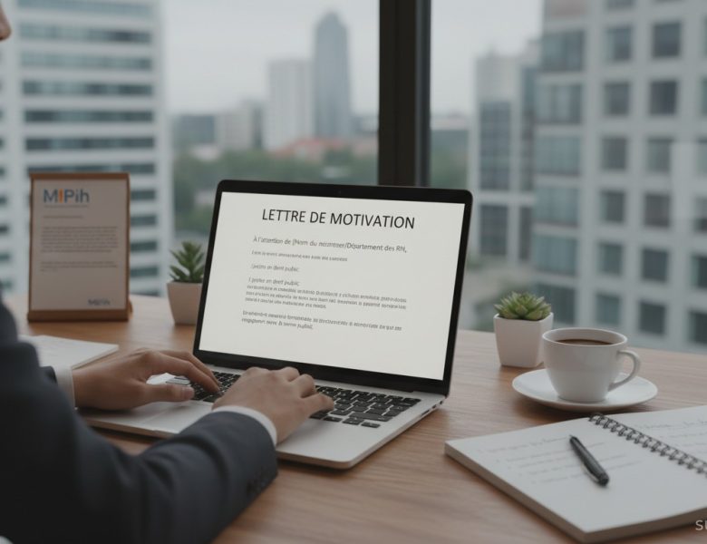 Guide pour rédiger une lettre de motivation pour le poste de juriste en droit public chez MIPIH