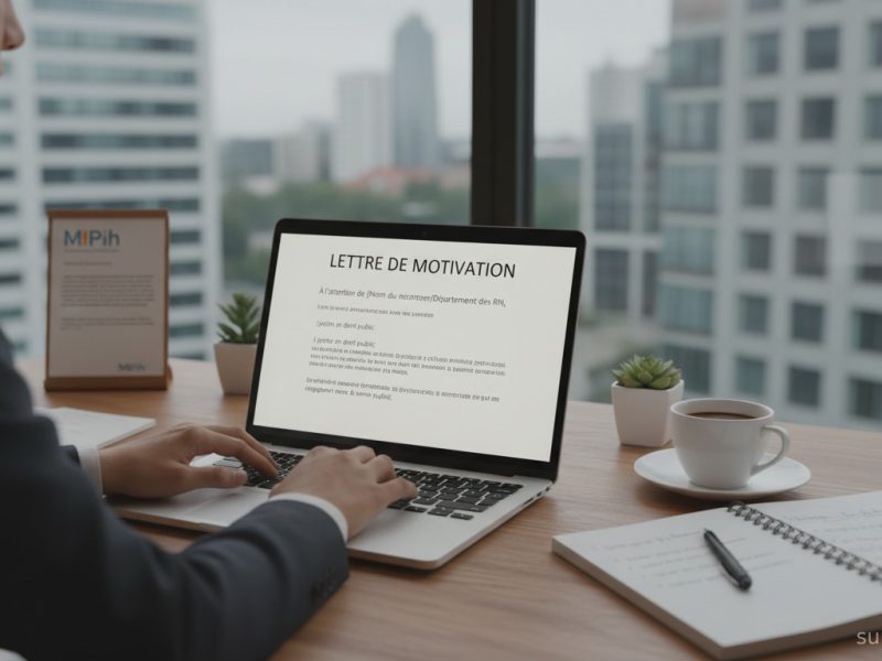 Guide pour rédiger une lettre de motivation pour le poste de juriste en droit public chez MIPIH